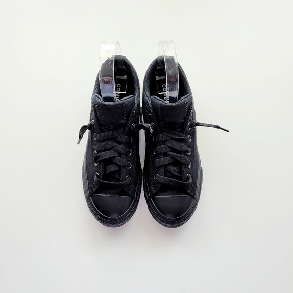 Converse CTAS Street Slip Black Monochrome Youth 5 - Picture 3 of 6